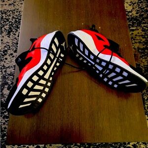 Red and black jordan size 12 brand new